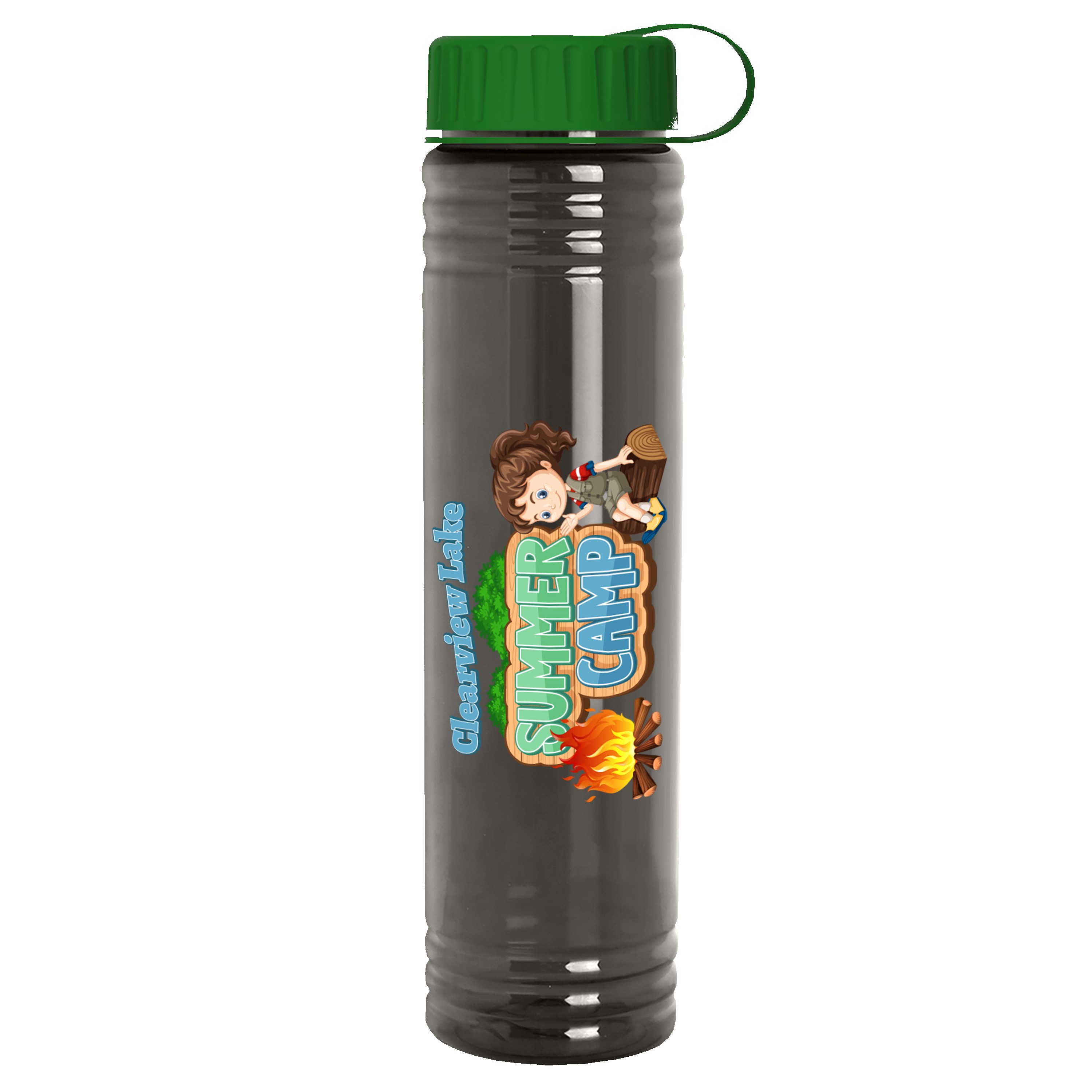 Garyline® Adventure Tritan® Renew Bottle with Tethered Lid - 32 oz. 2
