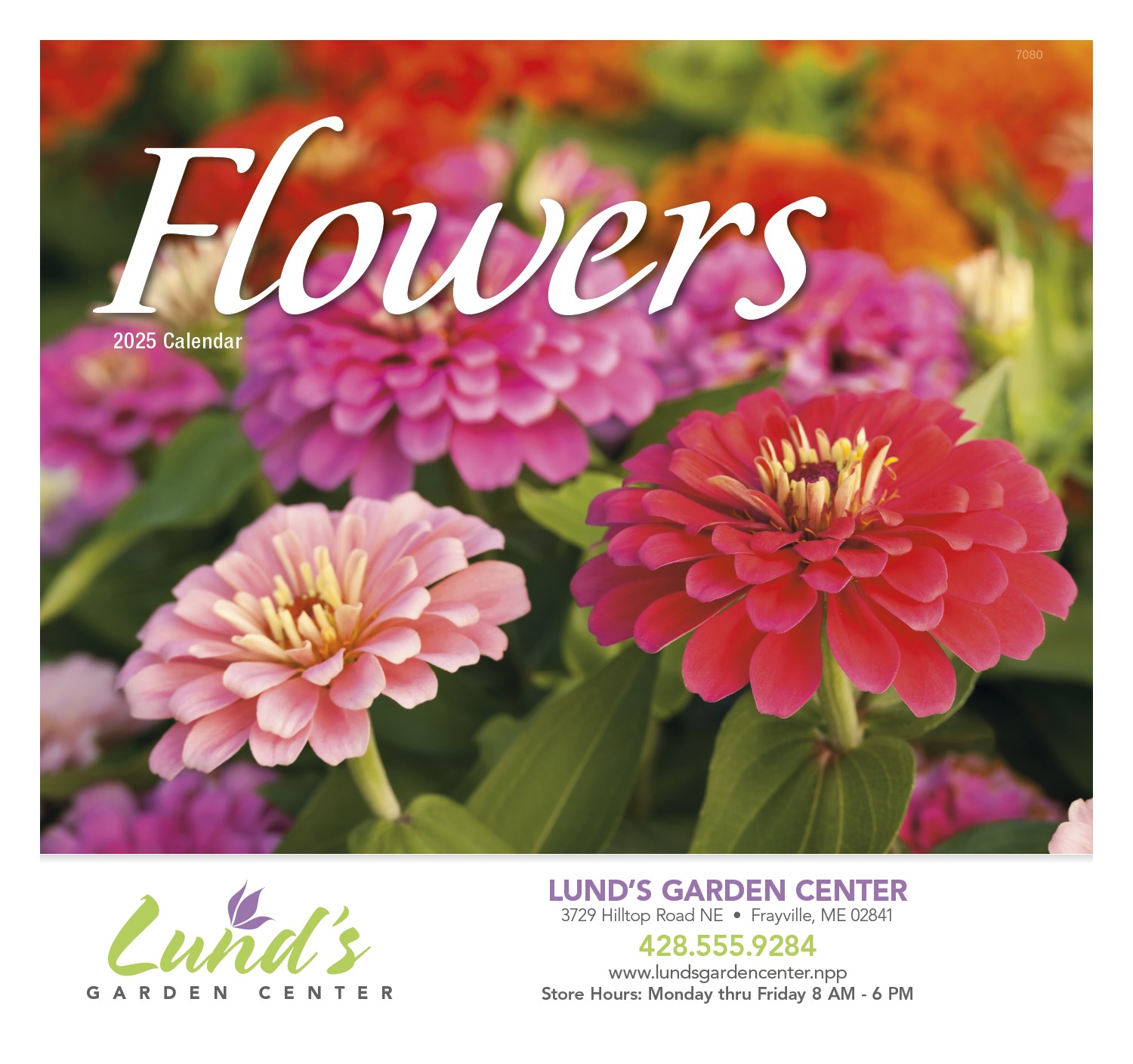 Good Value™ Flowers - Stapled Calendar 2