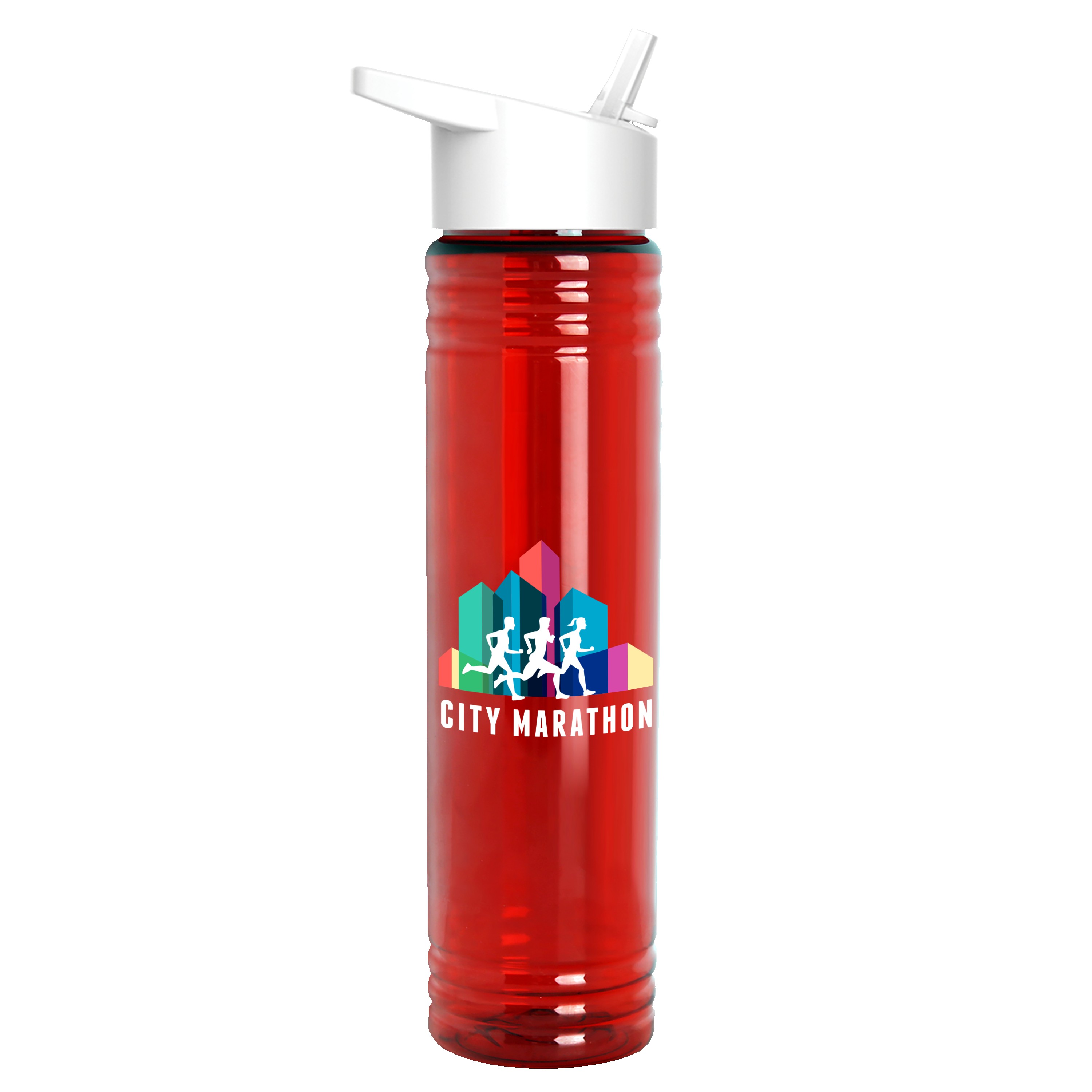 Garyline® Adventure Tritan® Renew Bottle with Flip-Straw Lid - 32 oz. 2