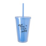 Good Value™ Color-Changing Tumbler - 17 oz. - imprinted 2 Good Value™ Color-Changing Tumbler - 17 oz. - imprinted 2