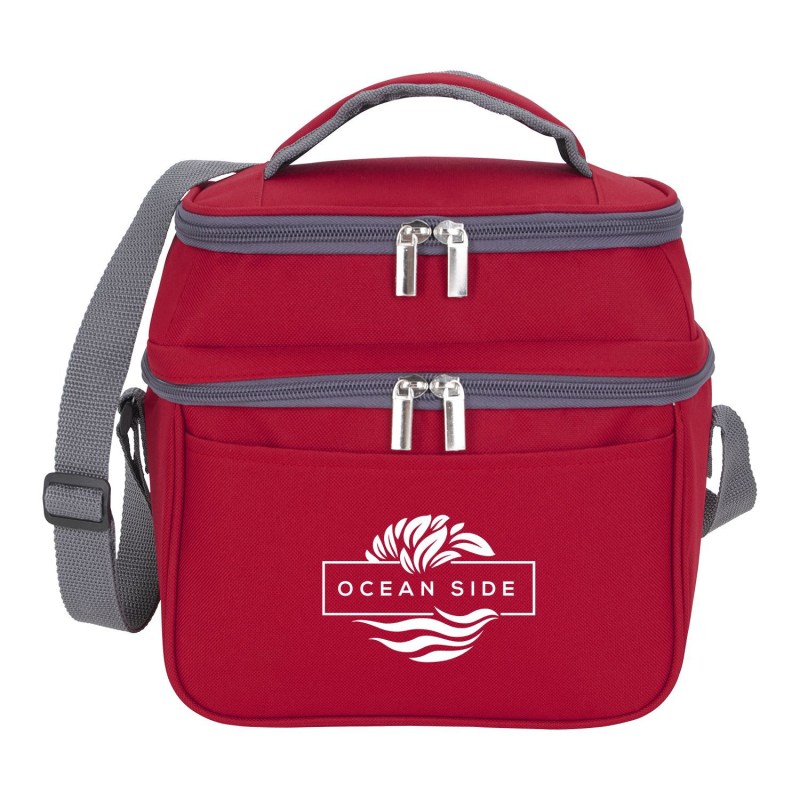 Dual Compartment 6-Can Cooler 2 Dual Compartment 6-Can Cooler 2