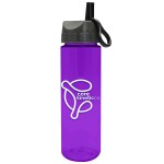 Garyline® Freedom Tritan® Bottle with Ring-Straw Lid - 28 oz. - TXB28A_translucentviolet_bottle_graywithblack_lid_1c.png Garyline® Freedom Tritan® Bottle with Ring-Straw Lid - 28 oz. - TXB28A_translucentviolet_bottle_graywithblack_lid_1c.png