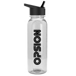 Garyline® Boss Embossed Tritan® Bottle with Flip-Straw Lid - 24 oz. 2 Garyline® Boss Embossed Tritan® Bottle with Flip-Straw Lid - 24 oz. 2