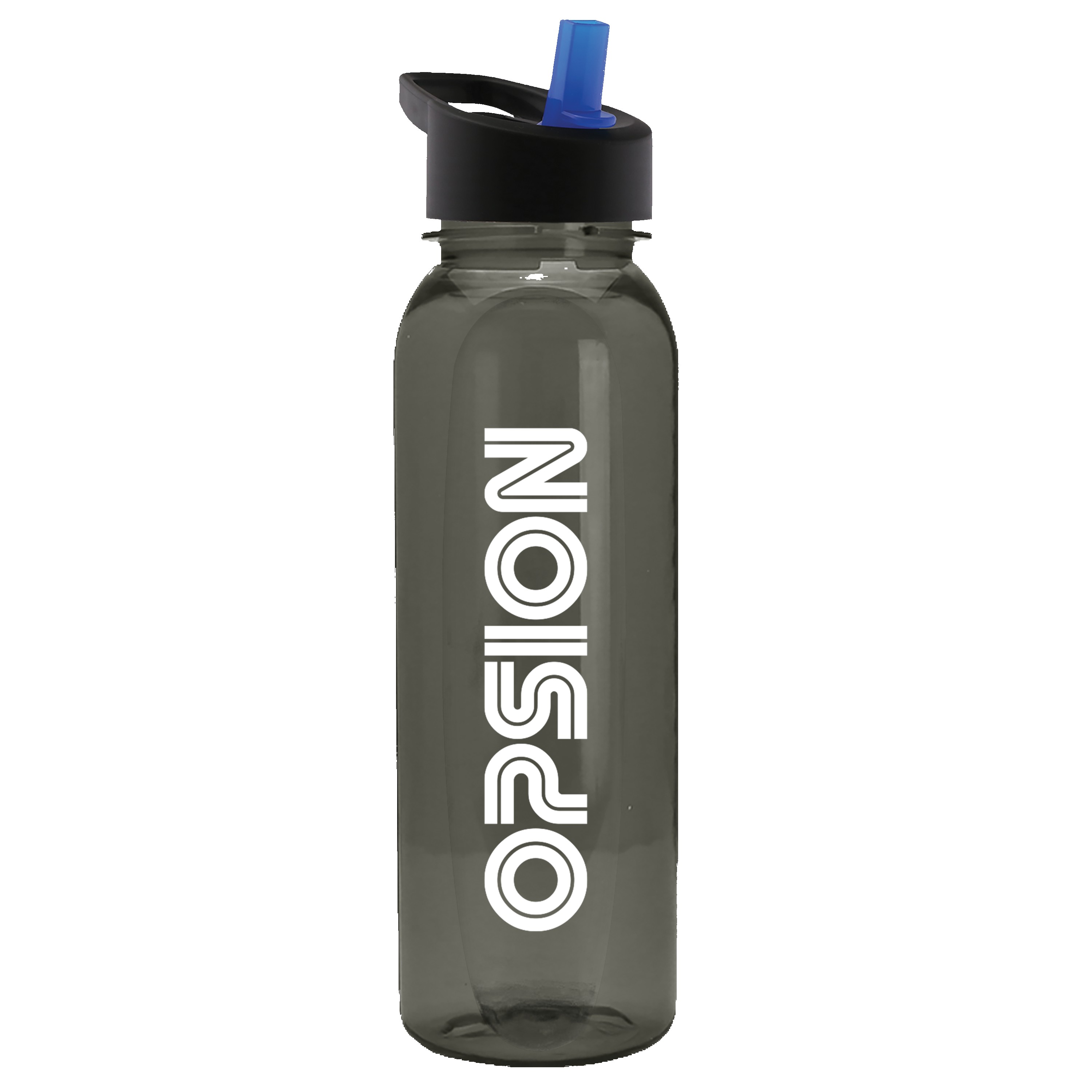 Garyline® Boss Embossed Tritan® Bottle with Flip-Straw Lid - 24 oz. 2