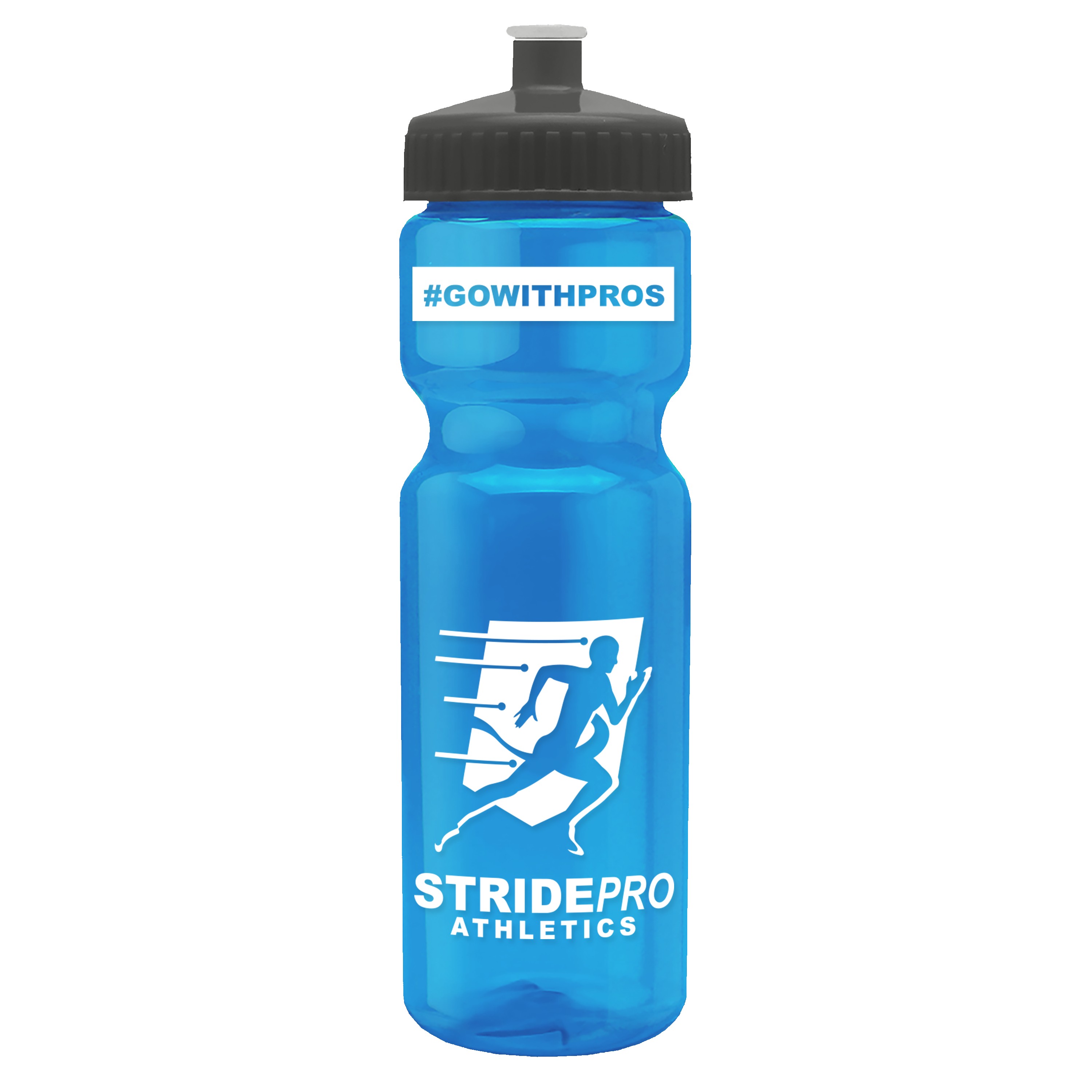 Garyline® Champ Recycled Bottle with Push-Pull Lid - 28 oz. 2