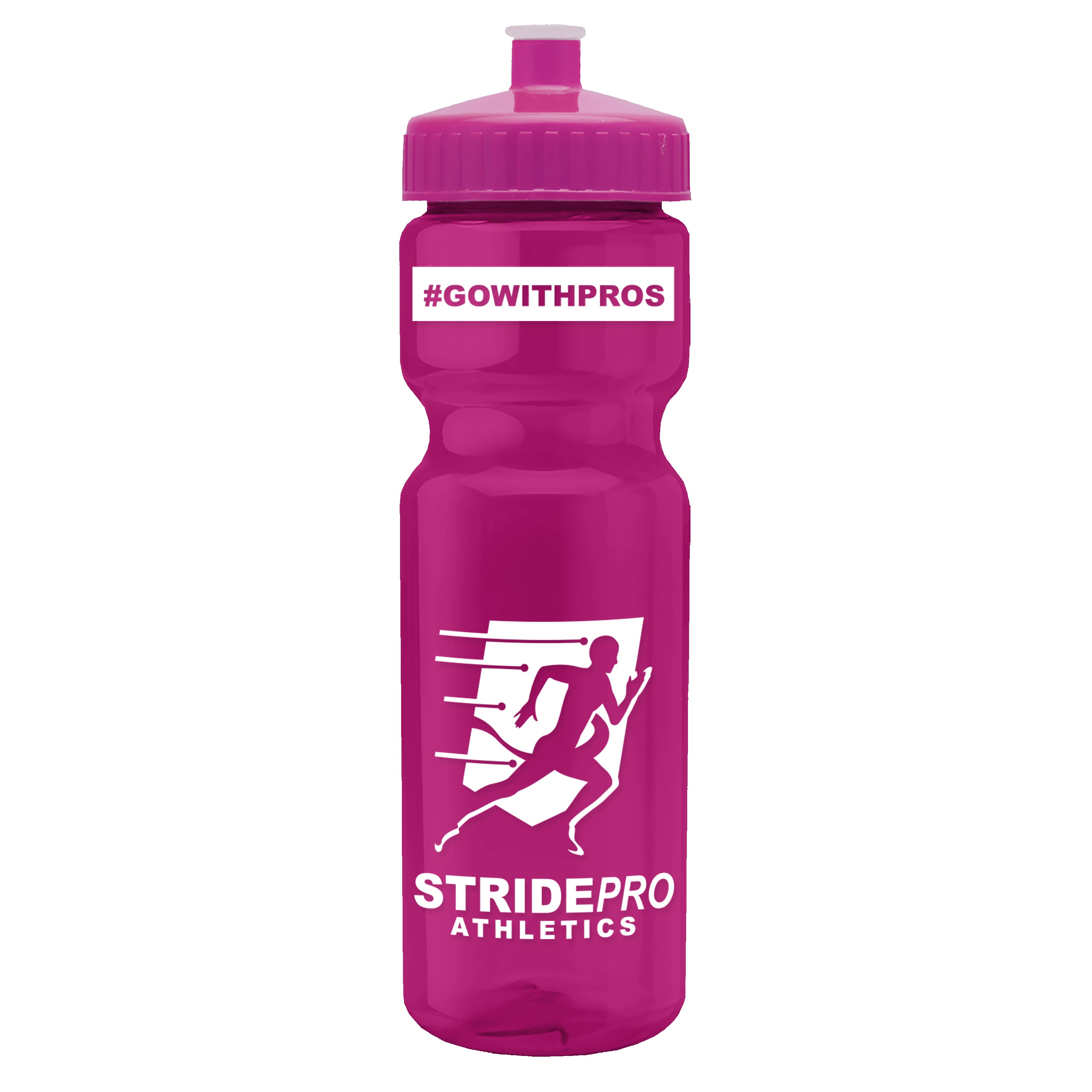Garyline® Champ Recycled Bottle with Push-Pull Lid - 28 oz. 2