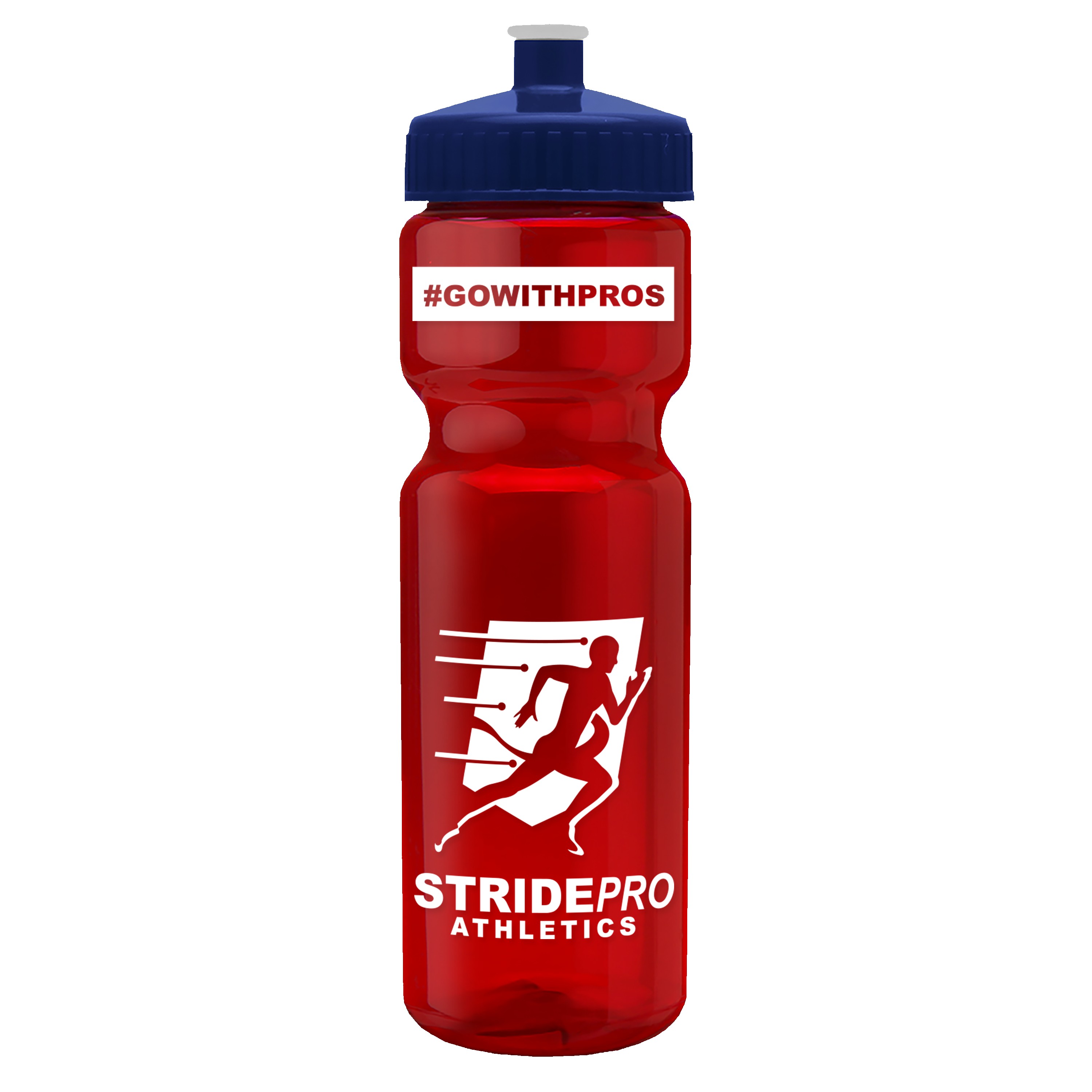 Garyline® Champ Recycled Bottle with Push-Pull Lid - 28 oz. 2