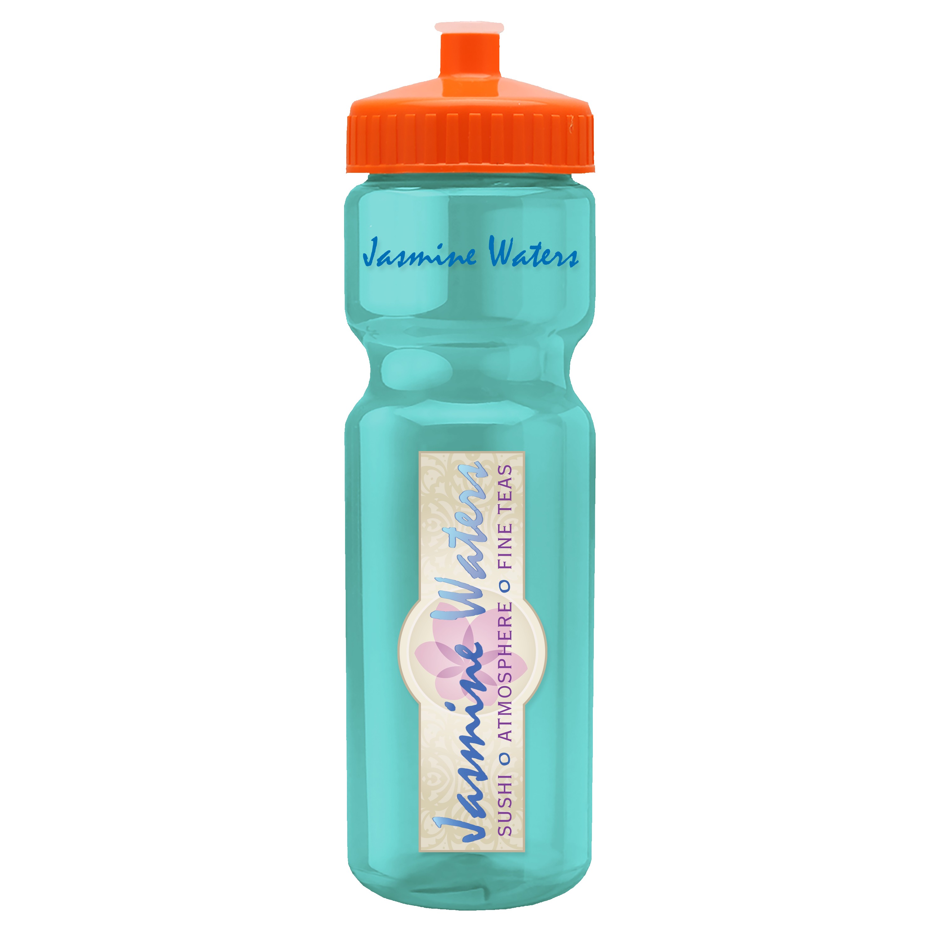 Garyline® Champ Recycled Bottle with Push-Pull Lid - 28 oz. 2