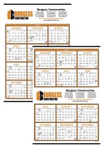 Triumph® Calendars Small Quantity Custom Span-A-Year Calendar 2 Triumph® Calendars Small Quantity Custom Span-A-Year Calendar 2