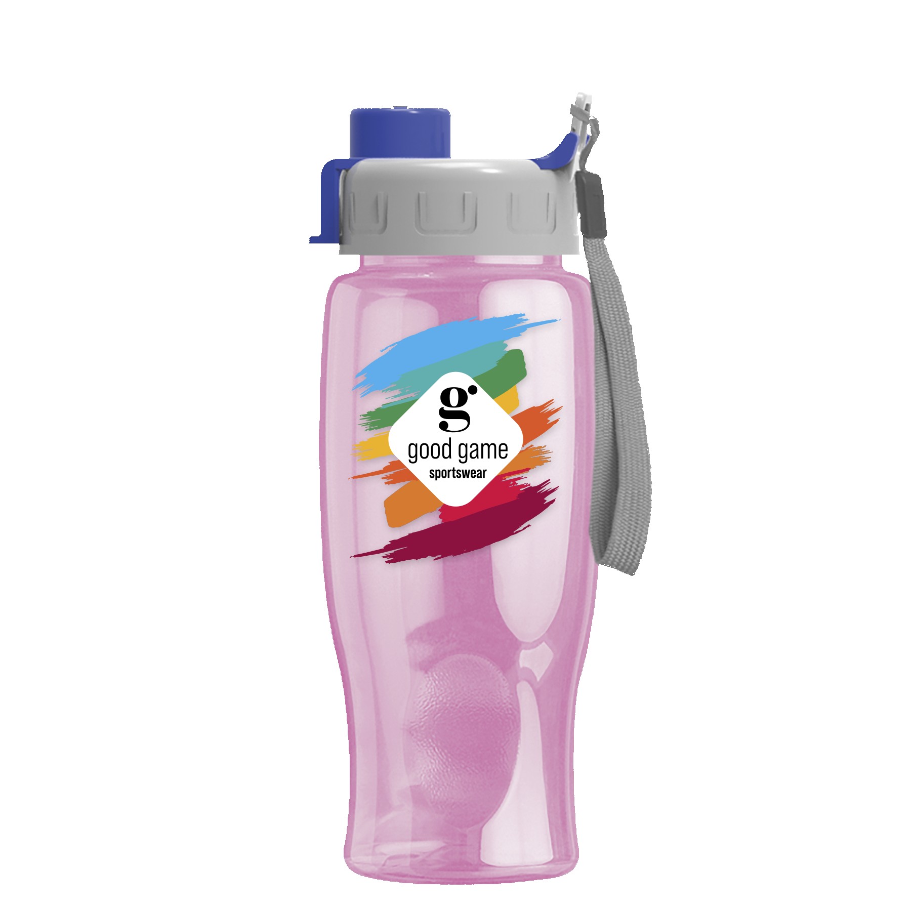 Garyline® Poly+ Bottle with Quick-Snap Lid - 27 oz. 2