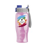 Garyline® Poly+ Bottle with Quick-Snap Lid - 27 oz. - TB27Q_translucentpink_bottle_graywithblue_lid_full.png Garyline® Poly+ Bottle with Quick-Snap Lid - 27 oz. - TB27Q_translucentpink_bottle_graywithblue_lid_full.png