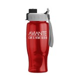 Garyline® Poly+ Bottle with Quick-Snap Lid - 27 oz. - TB27Q_translucentred_bottle_graywithblack_lid_1c.png Garyline® Poly+ Bottle with Quick-Snap Lid - 27 oz. - TB27Q_translucentred_bottle_graywithblack_lid_1c.png