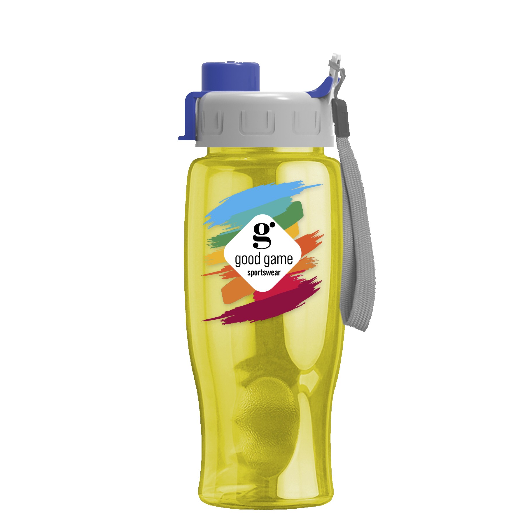 Garyline® Poly+ Bottle with Quick-Snap Lid - 27 oz. 2