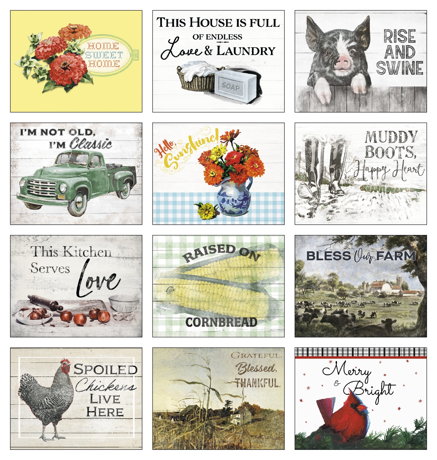 Good Value™ Country Days - Spiral Calendar 2