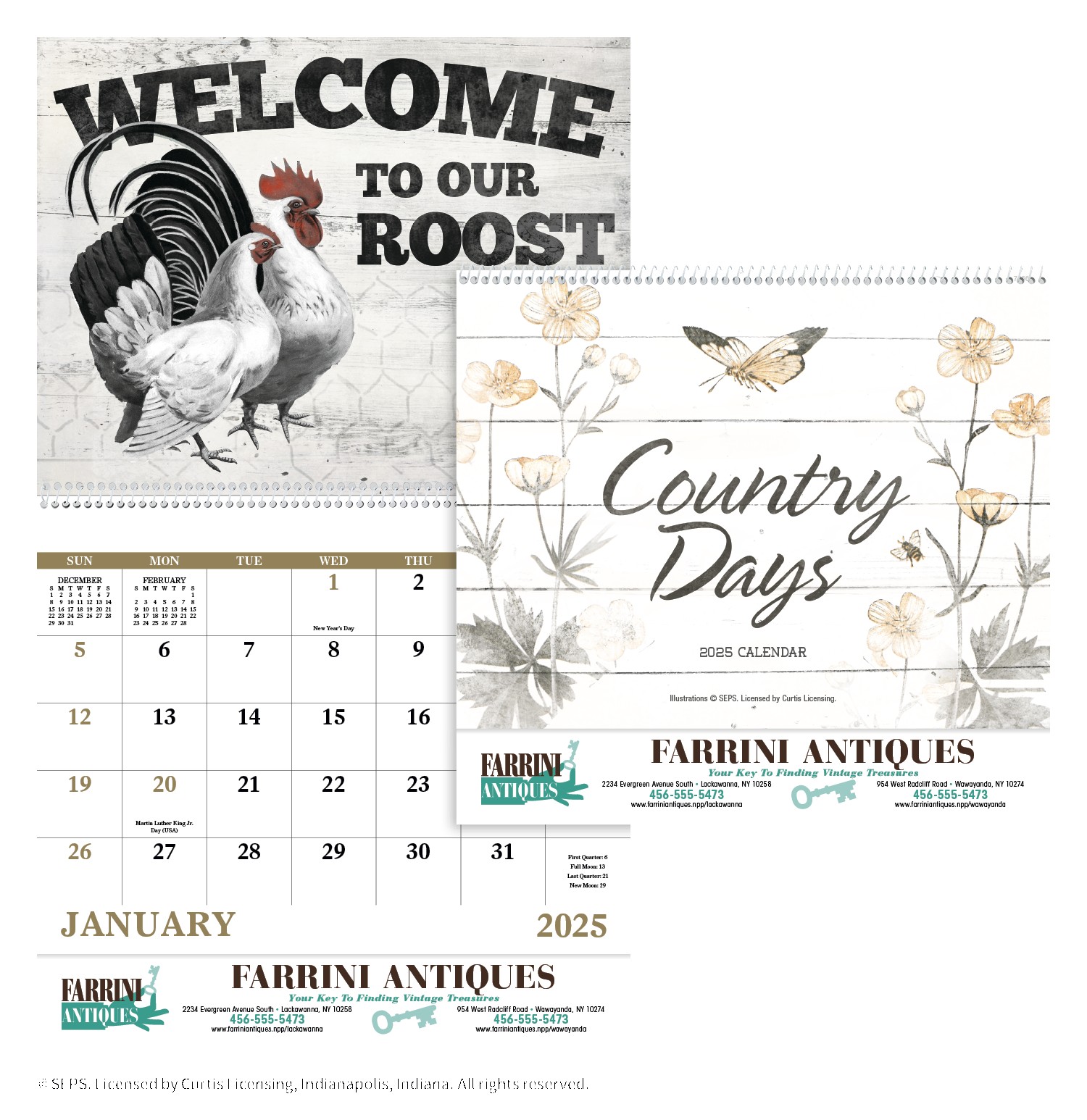 Good Value™ Country Days - Spiral Calendar 2