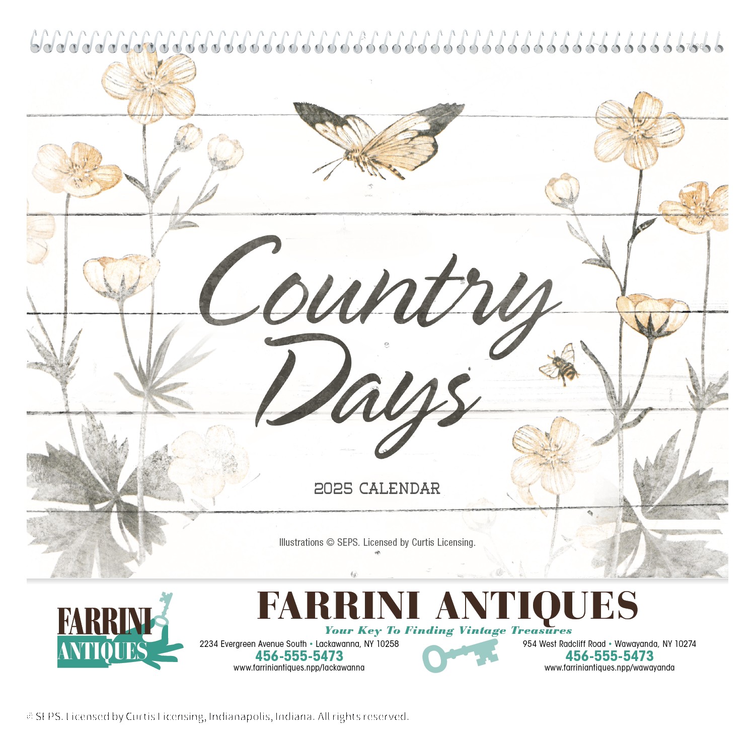 Good Value™ Country Days - Spiral Calendar 2