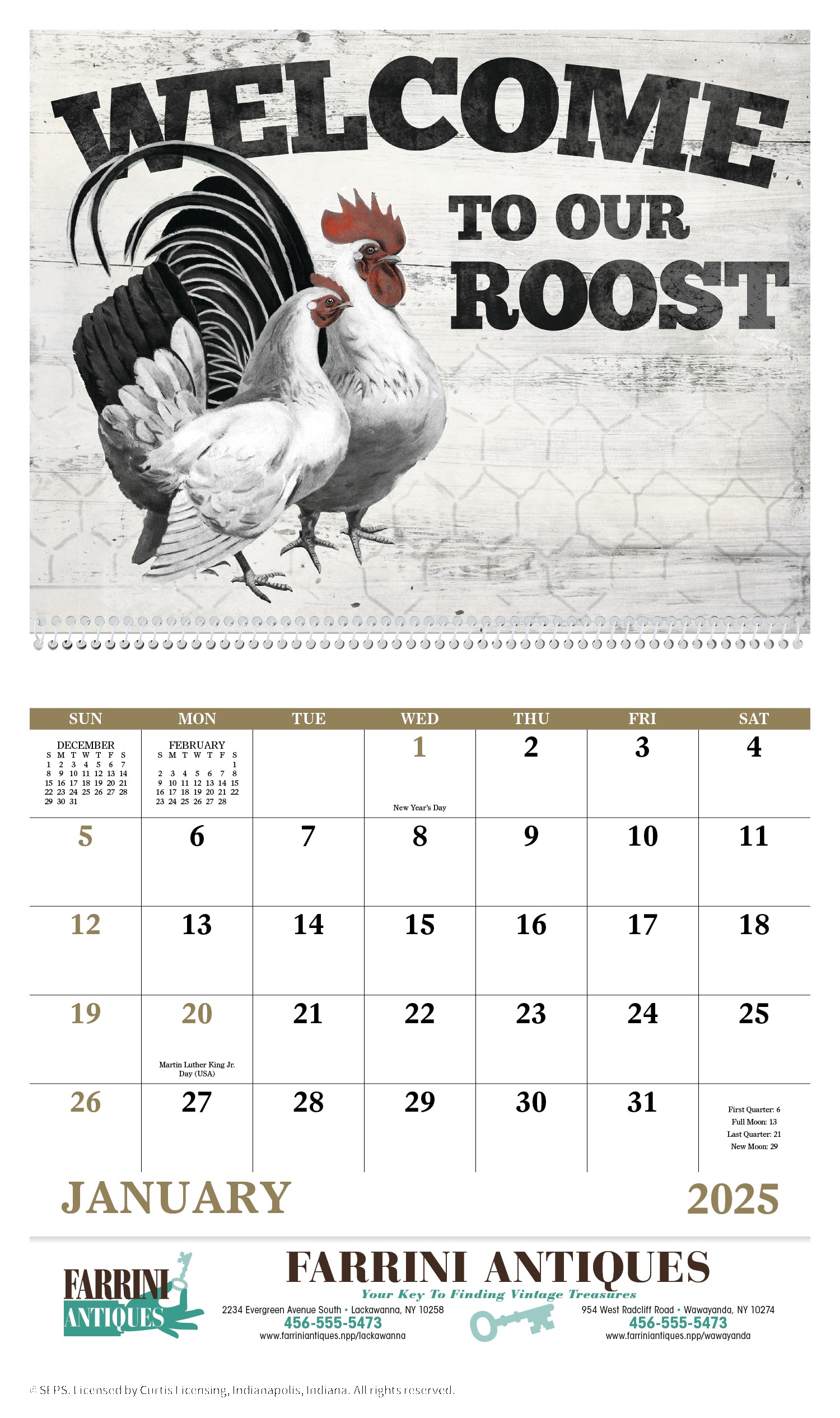 Good Value™ Country Days - Spiral Calendar 2