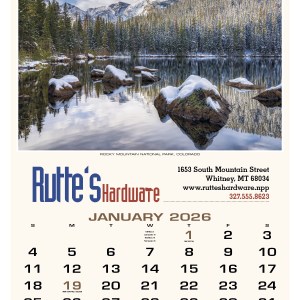 HotLine® Products Scenic America® Executive Calendar 2 HotLine® Products Scenic America® Executive Calendar 2