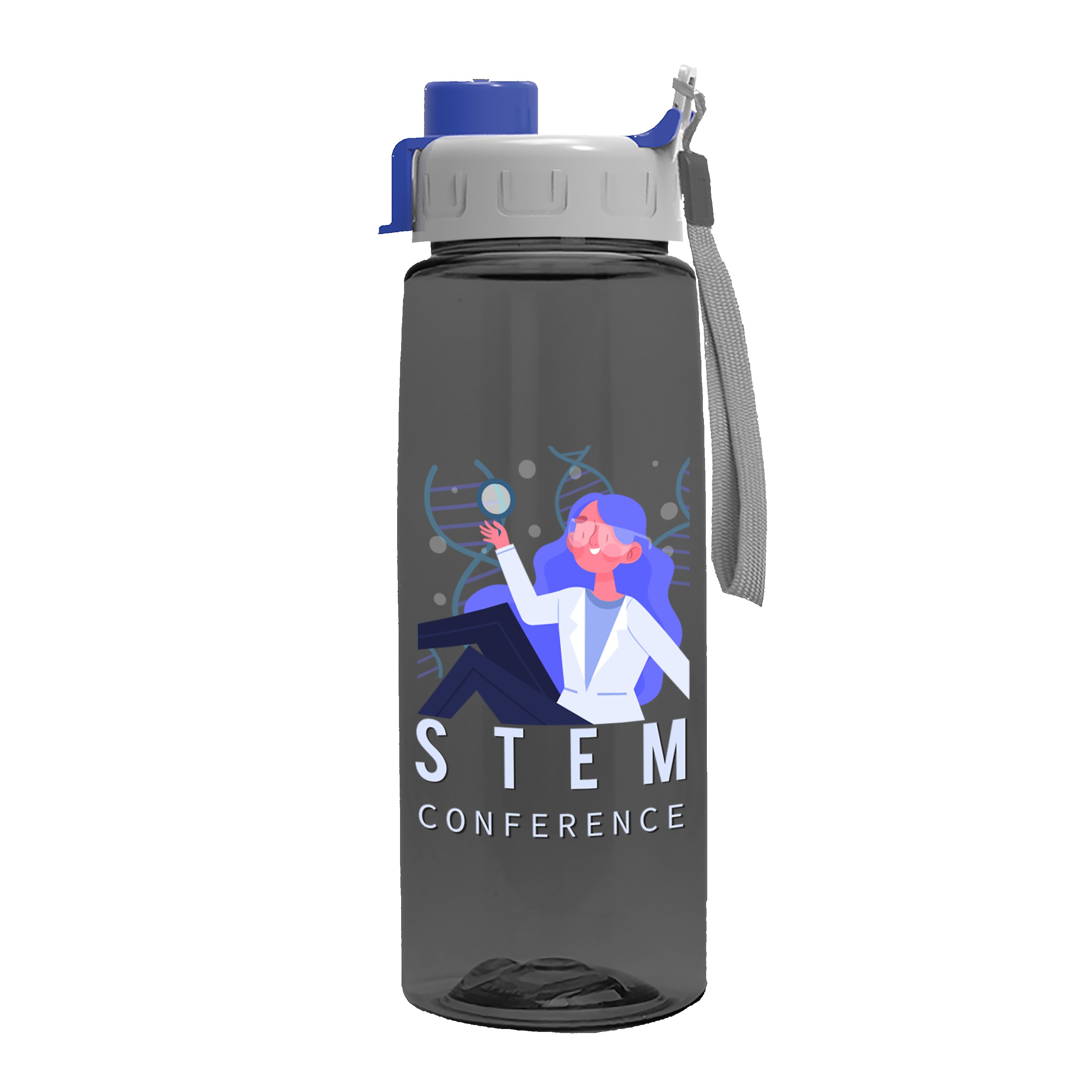 Garyline® Flair Tritan® Renew Bottle with Quick-Snap Lid - 26 oz. 2