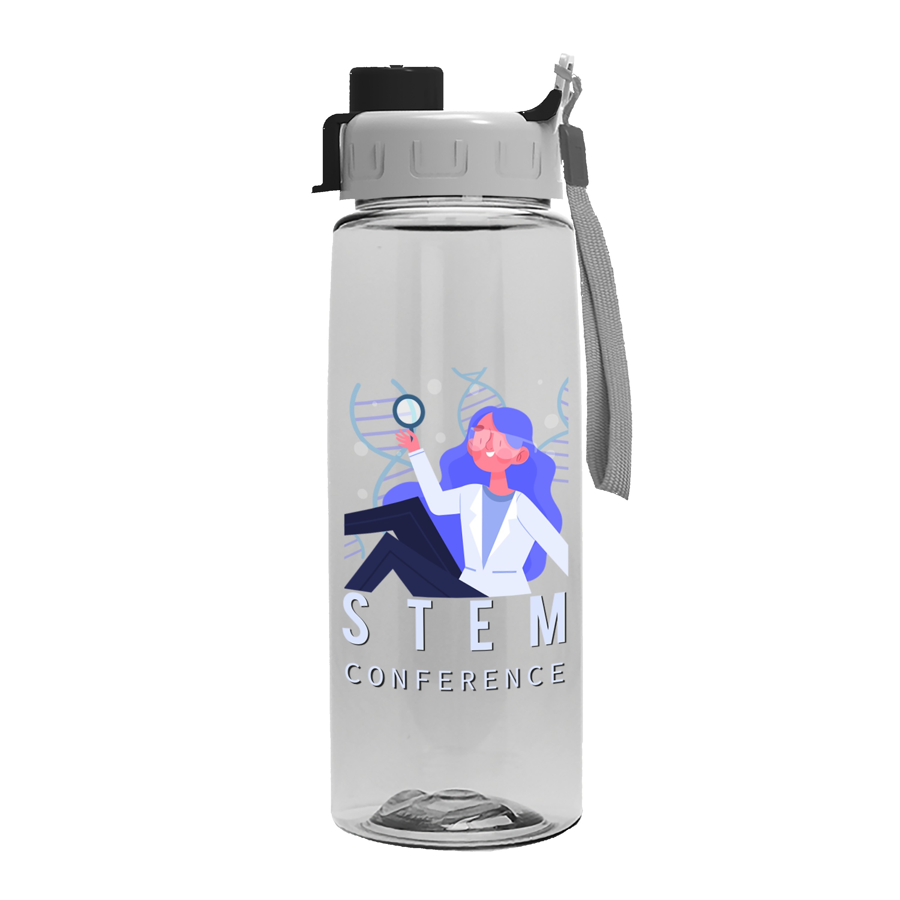 Garyline® Flair Tritan® Renew Bottle with Quick-Snap Lid - 26 oz. 2