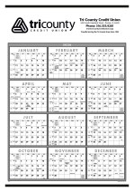 Triumph® Calendars Black & White Span-A-Year Non-Laminated Calendar 2 Triumph® Calendars Black & White Span-A-Year Non-Laminated Calendar 2
