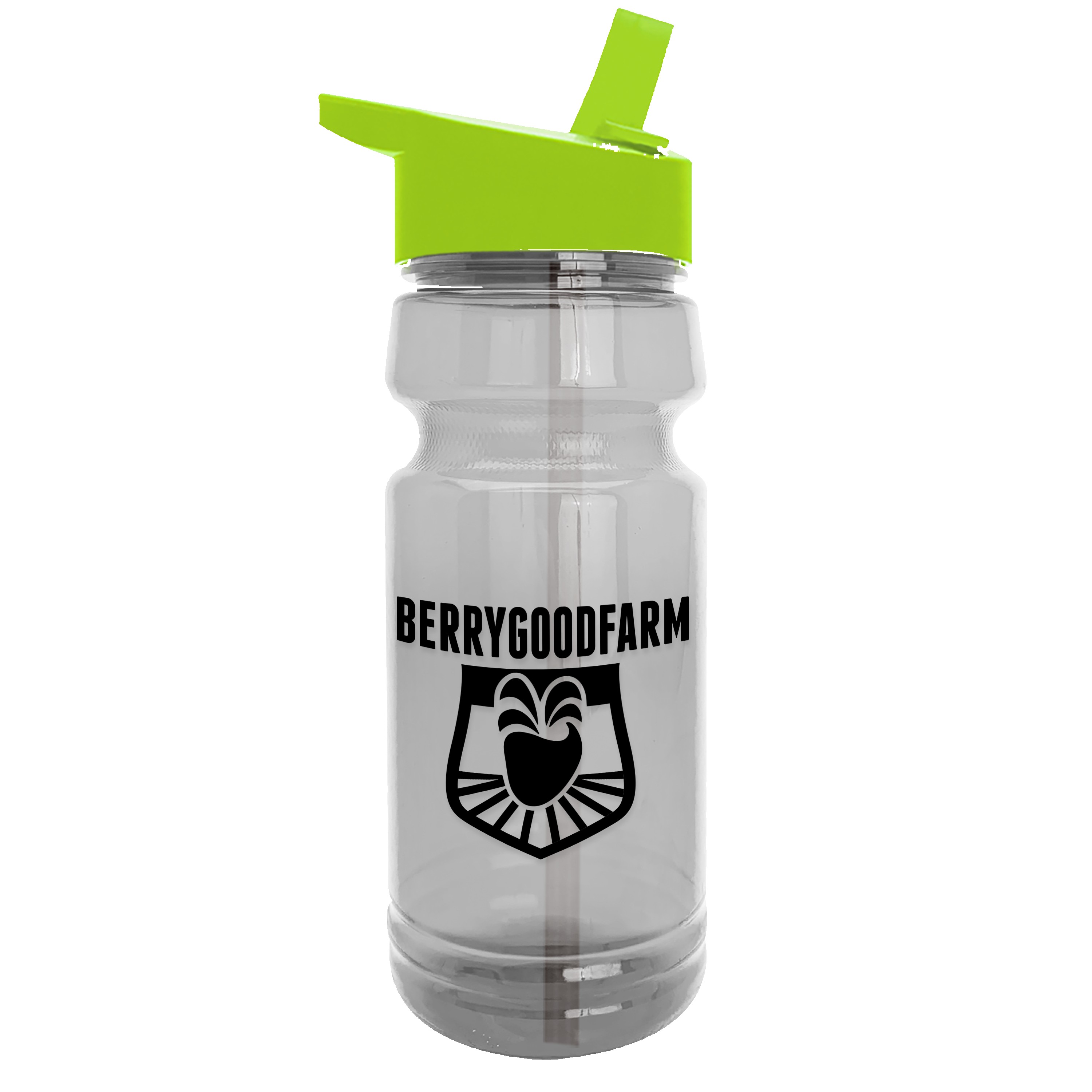 Garyline® Trainer Clear Bottle with Flip-Straw Lid - 24 oz. 2