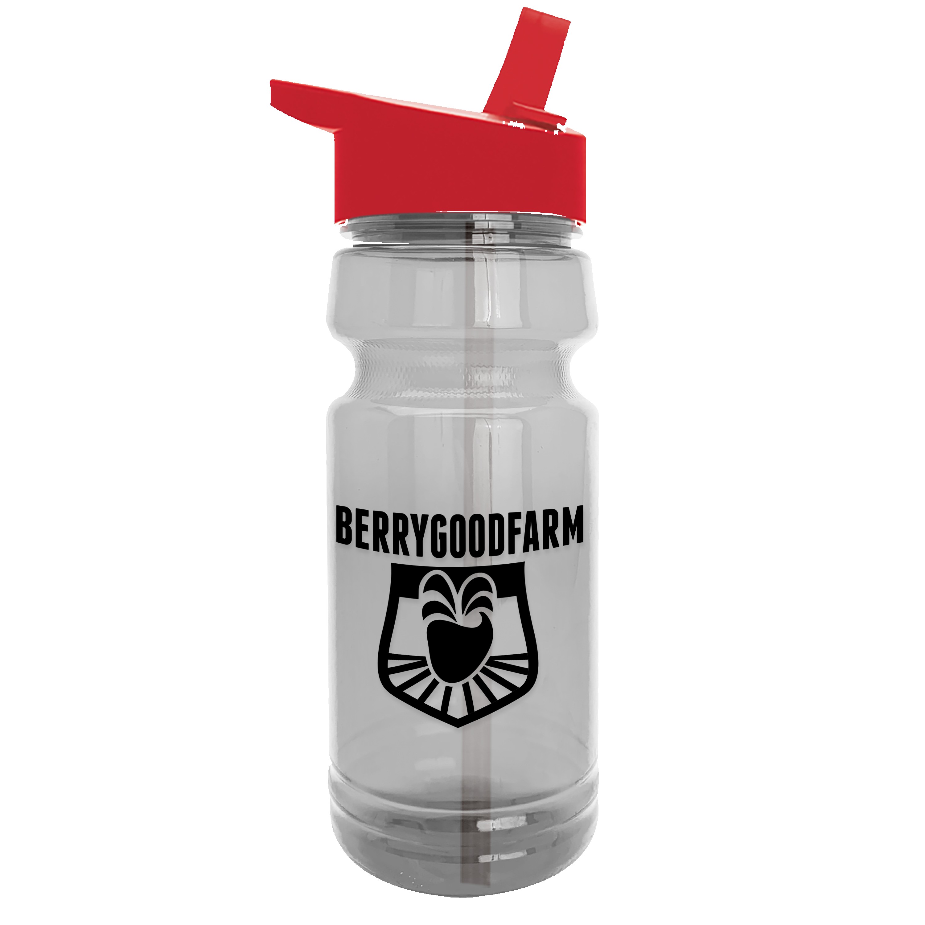 Garyline® Trainer Clear Bottle with Flip-Straw Lid - 24 oz. 2