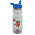 Garyline® Trainer Clear Bottle with Flip-Straw Lid - 24 oz. - TB124H_clear_bottle_royalblue_lid_frost_straw_full.png Garyline® Trainer Clear Bottle with Flip-Straw Lid - 24 oz. - TB124H_clear_bottle_royalblue_lid_frost_straw_full.png