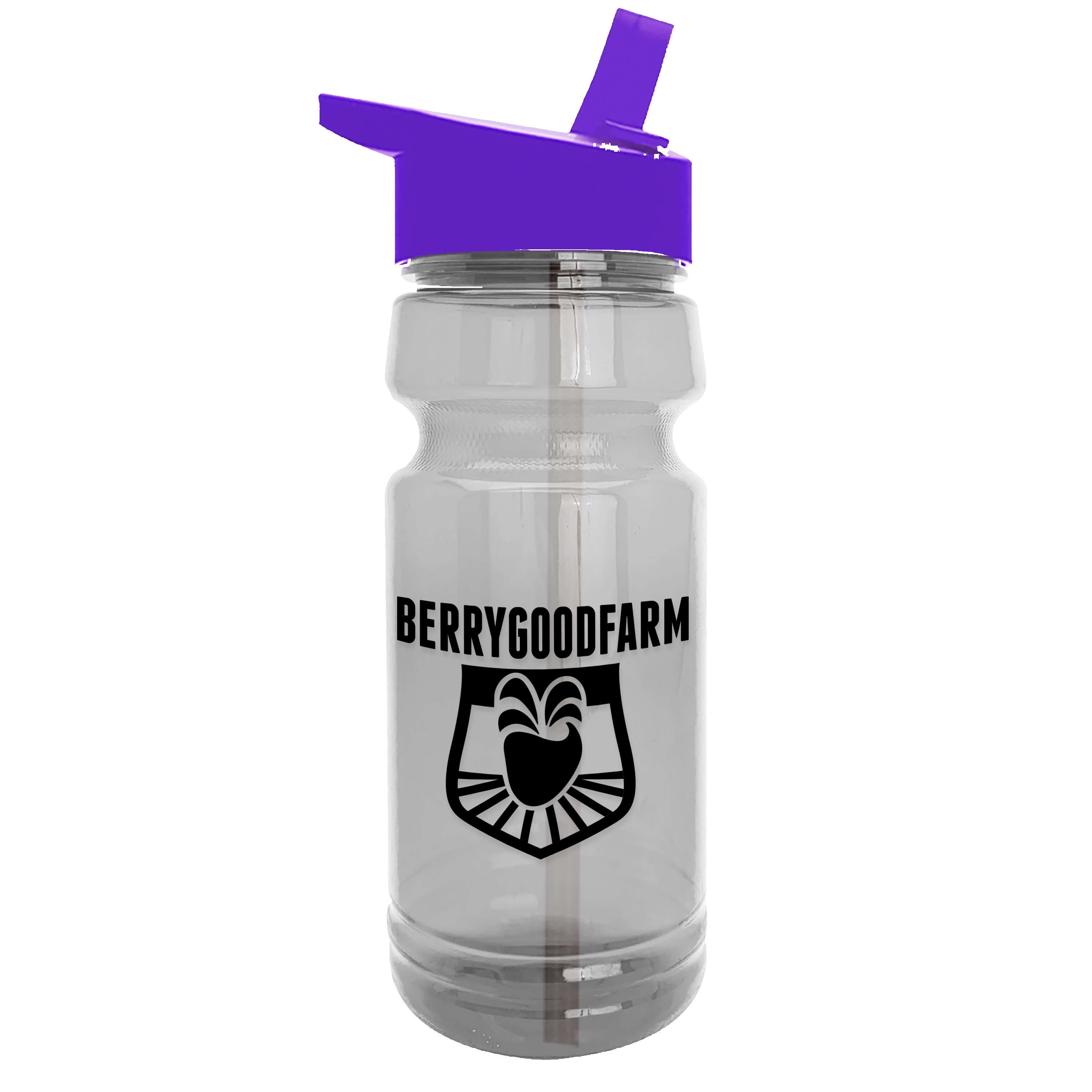 Garyline® Trainer Clear Bottle with Flip-Straw Lid - 24 oz. 2