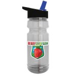 Garyline® Trainer Clear Bottle with Flip-Straw Lid - 24 oz. - TB124H_clear_bottle_blackwithblue_lid_frost_straw_full.png Garyline® Trainer Clear Bottle with Flip-Straw Lid - 24 oz. - TB124H_clear_bottle_blackwithblue_lid_frost_straw_full.png