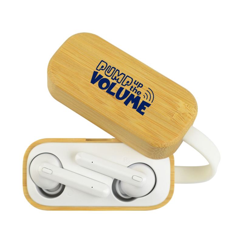 Good Value™ Truly Wireless Earbuds with Bamboo Charging Case 2 Good Value™ Truly Wireless Earbuds with Bamboo Charging Case 2