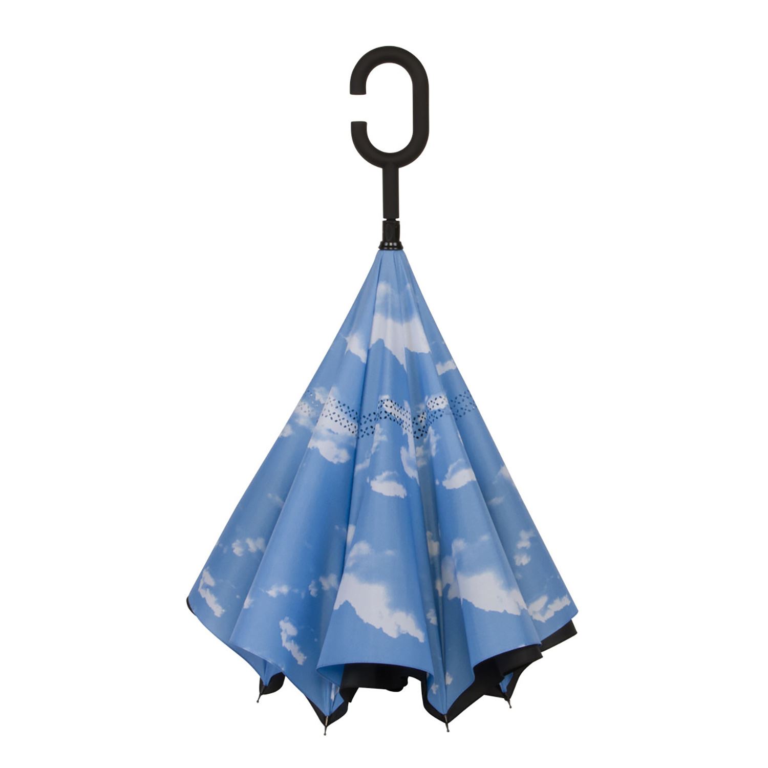 Shed Rain™ UnbelievaBrella® 48" Reverse-Close Manual Stick Umbrella (Prints) 2
