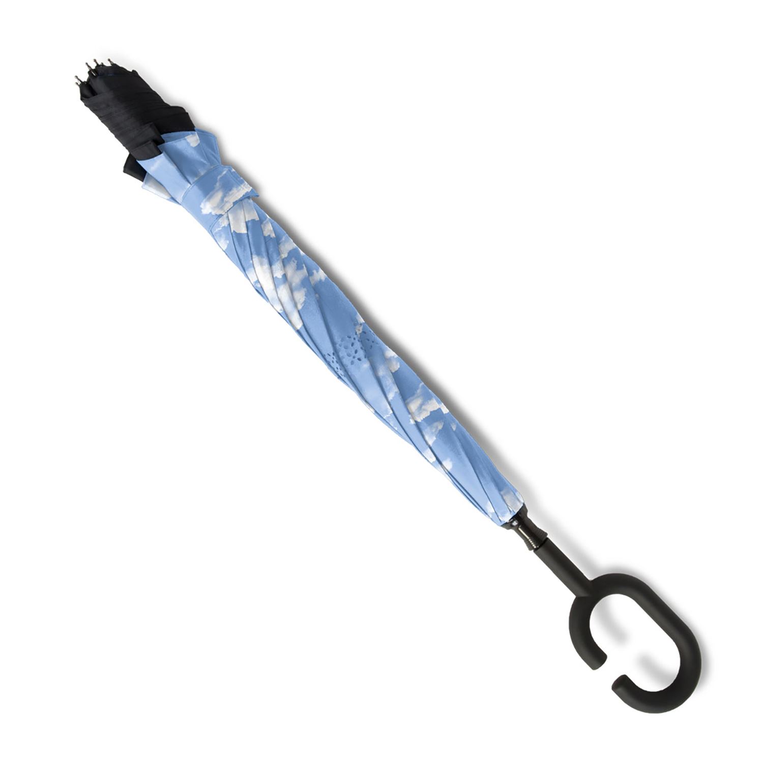 Shed Rain™ UnbelievaBrella® 48" Reverse-Close Manual Stick Umbrella (Prints) 2