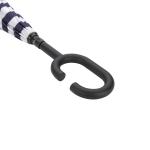 Shed Rain™ UnbelievaBrella® 48" Reverse-Close Manual Stick Umbrella (Prints) - VRNW3215 navy/bond handle image Shed Rain™ UnbelievaBrella® 48" Reverse-Close Manual Stick Umbrella (Prints) - VRNW3215 navy/bond handle image
