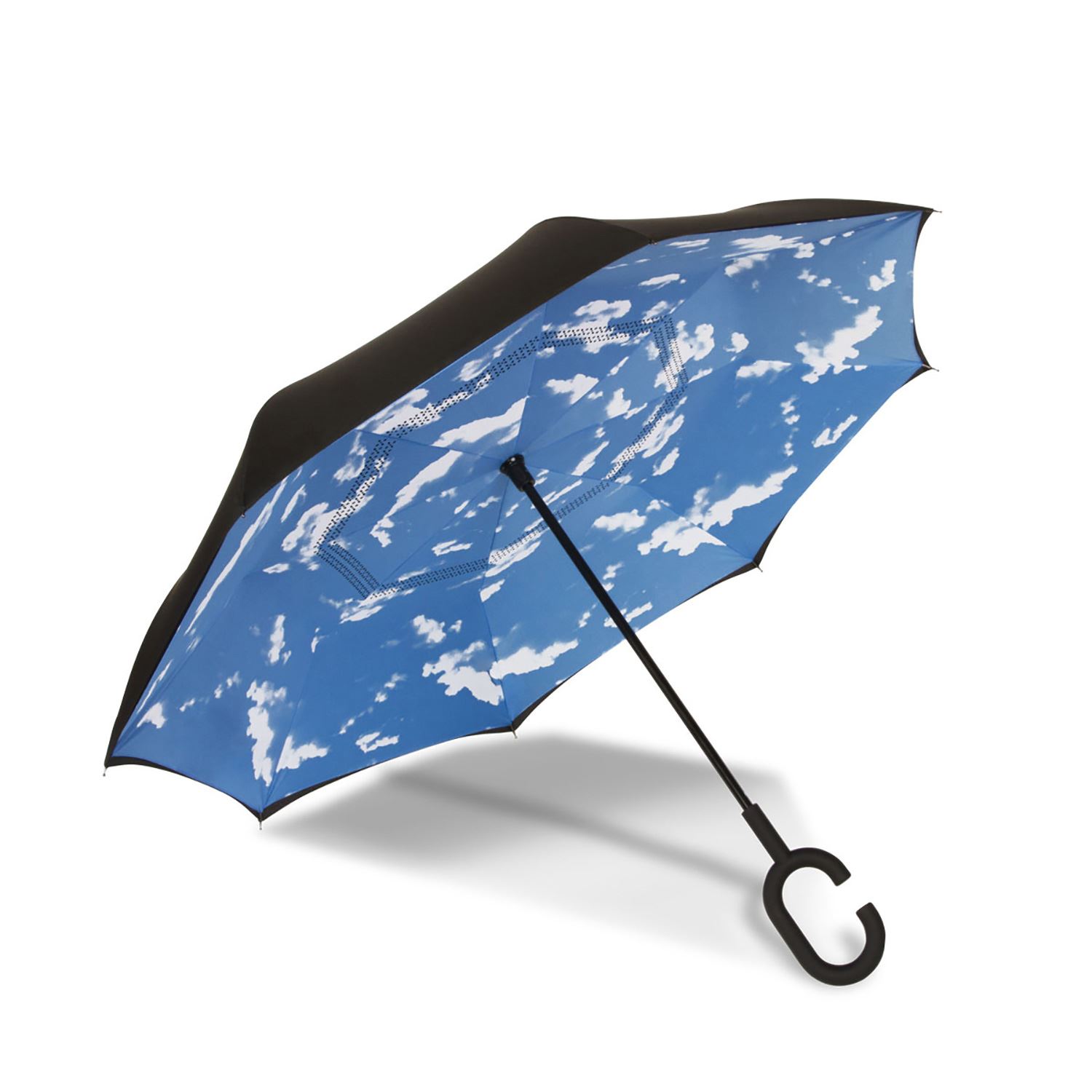 Shed Rain™ UnbelievaBrella® 48" Reverse-Close Manual Stick Umbrella (Prints) 2