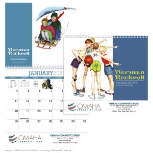 HotLine® Products Norman Rockwell Appointment Calendar - Spiral 2 HotLine® Products Norman Rockwell Appointment Calendar - Spiral 2