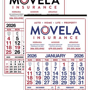 Skinner & Kennedy™ Commercial 12-Sheet Calendar 2 Skinner & Kennedy™ Commercial 12-Sheet Calendar 2