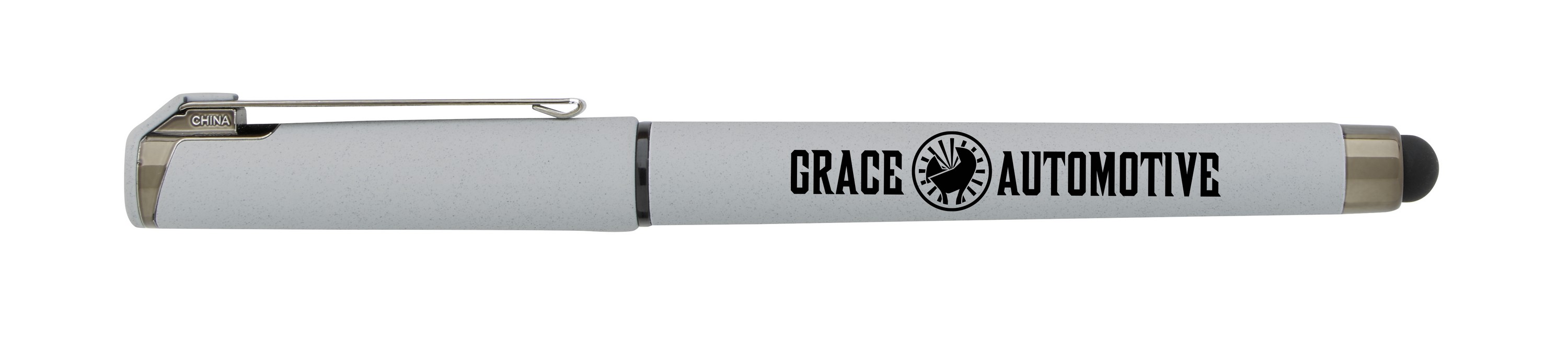 Good Value™ Cali Stylus Gunmetal Suede RABS Pen 2