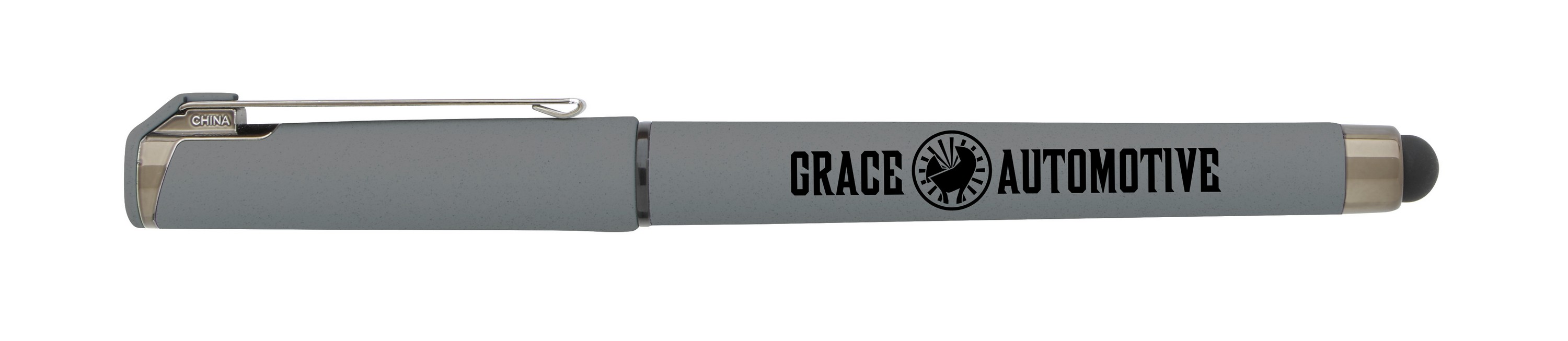 Good Value™ Cali Stylus Gunmetal Suede RABS Pen 2