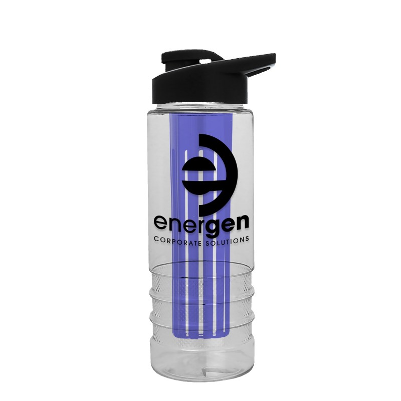 Garyline® Salute Bottle with Drink-Thru Lid and Infuser - 24 oz. 2 Garyline® Salute Bottle with Drink-Thru Lid and Infuser - 24 oz. 2