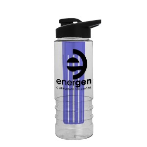 Garyline® Salute Bottle with Drink-Thru Lid and Infuser - 24 oz. 2 Garyline® Salute Bottle with Drink-Thru Lid and Infuser - 24 oz. 2