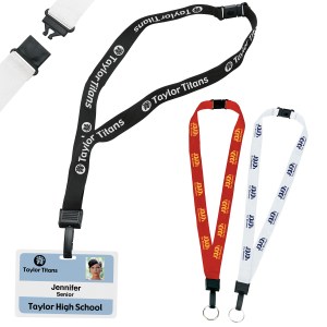 3/4" Breakaway Lanyard with Key Ring 2 3/4" Breakaway Lanyard with Key Ring 2
