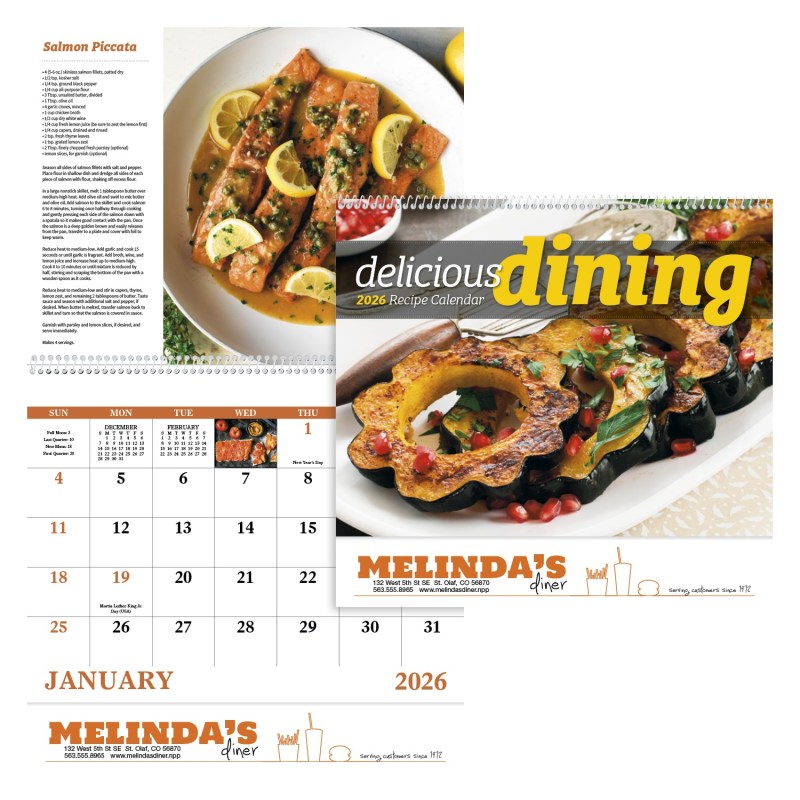 Good Value™ Delicious Dining - Spiral Calendar 2 Good Value™ Delicious Dining - Spiral Calendar 2