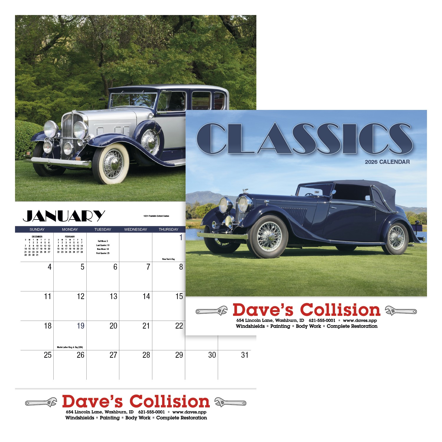 HotLine® Products Classics Appointment Calendar - Stapled 2