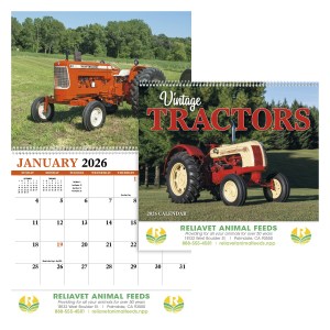 HotLine® Products Vintage Tractors Appointment Calendar - Spiral 2 HotLine® Products Vintage Tractors Appointment Calendar - Spiral 2