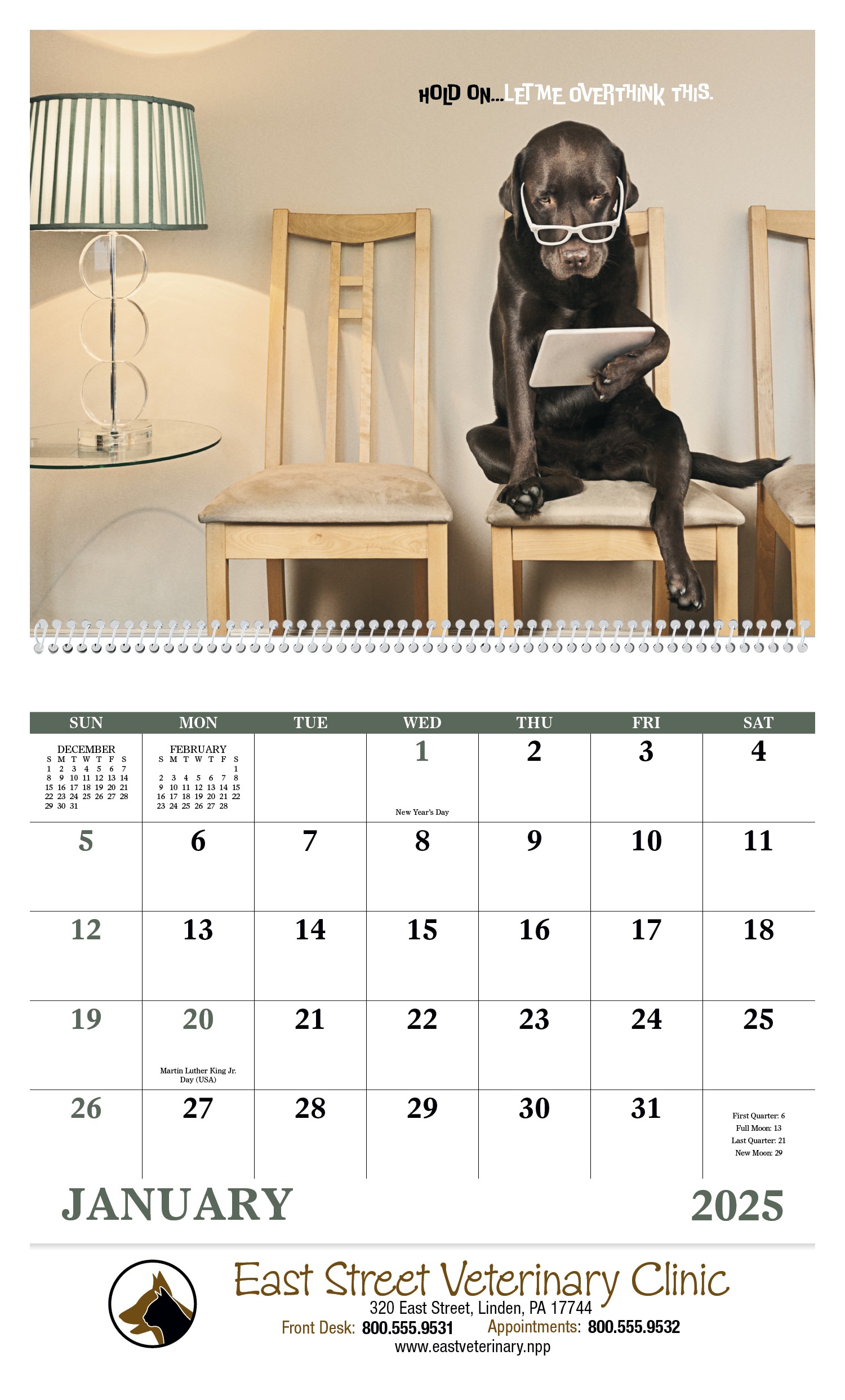 Good Value™ Pets with Attitude - Spiral Calendar 2
