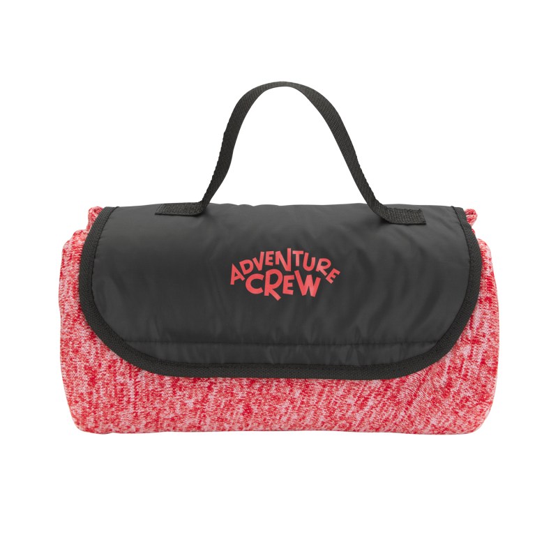 Heathered Fold Up Blanket 2 Heathered Fold Up Blanket 2