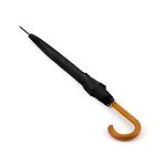Shed Rain™ 48" Wood-Handled Auto-Open Stick Umbrella - 14012A navy closed image Shed Rain™ 48" Wood-Handled Auto-Open Stick Umbrella - 14012A navy closed image