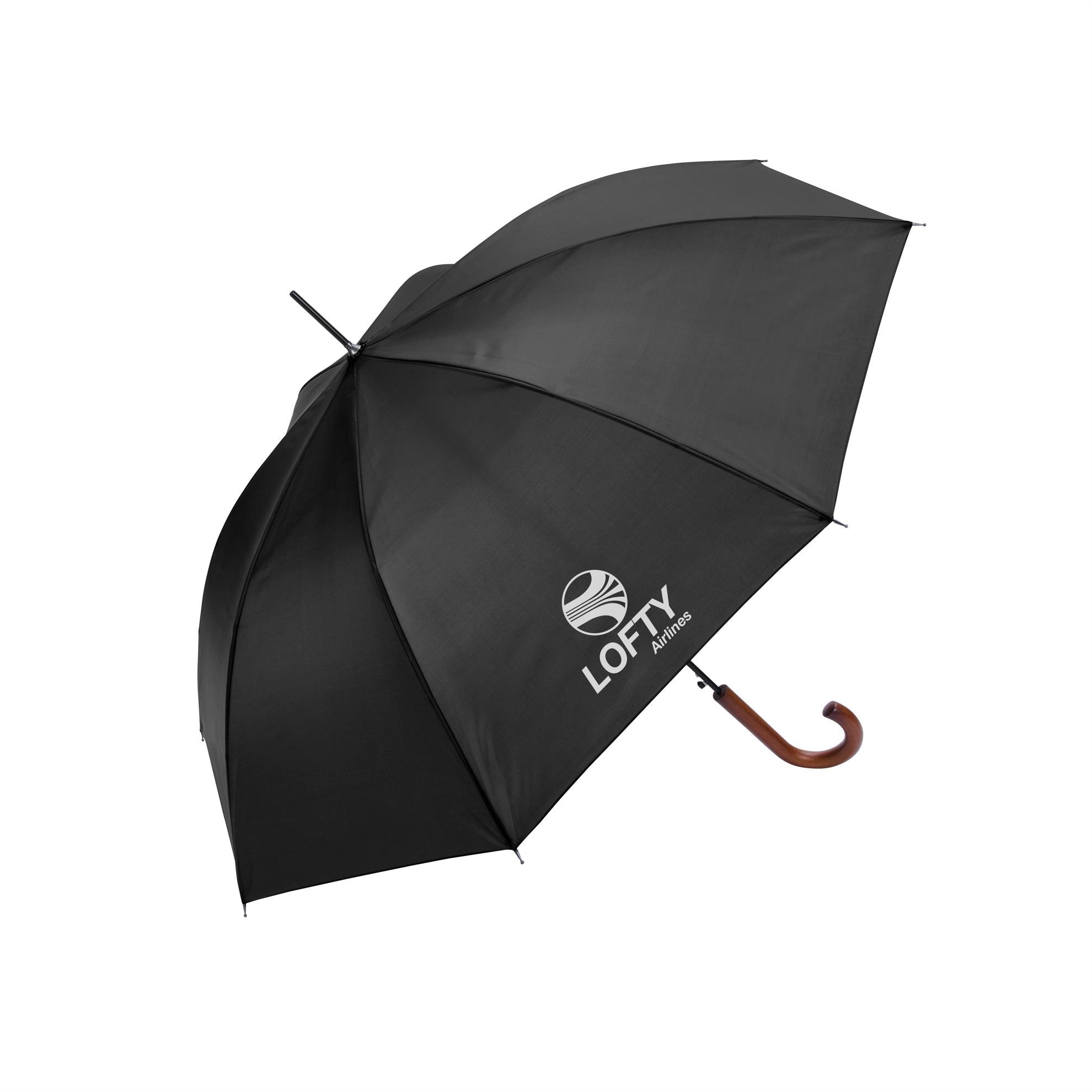 Shed Rain™ 48" Wood-Handled Auto-Open Stick Umbrella 2