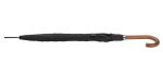 Shed Rain™ 48" Wood-Handled Auto-Open Stick Umbrella - 14012A black closed image Shed Rain™ 48" Wood-Handled Auto-Open Stick Umbrella - 14012A black closed image